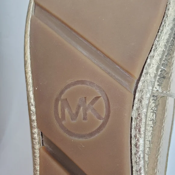 MICHAEL KORS Juliette Loafer Driving Moc Metallic Gold - Picture 11 of 12